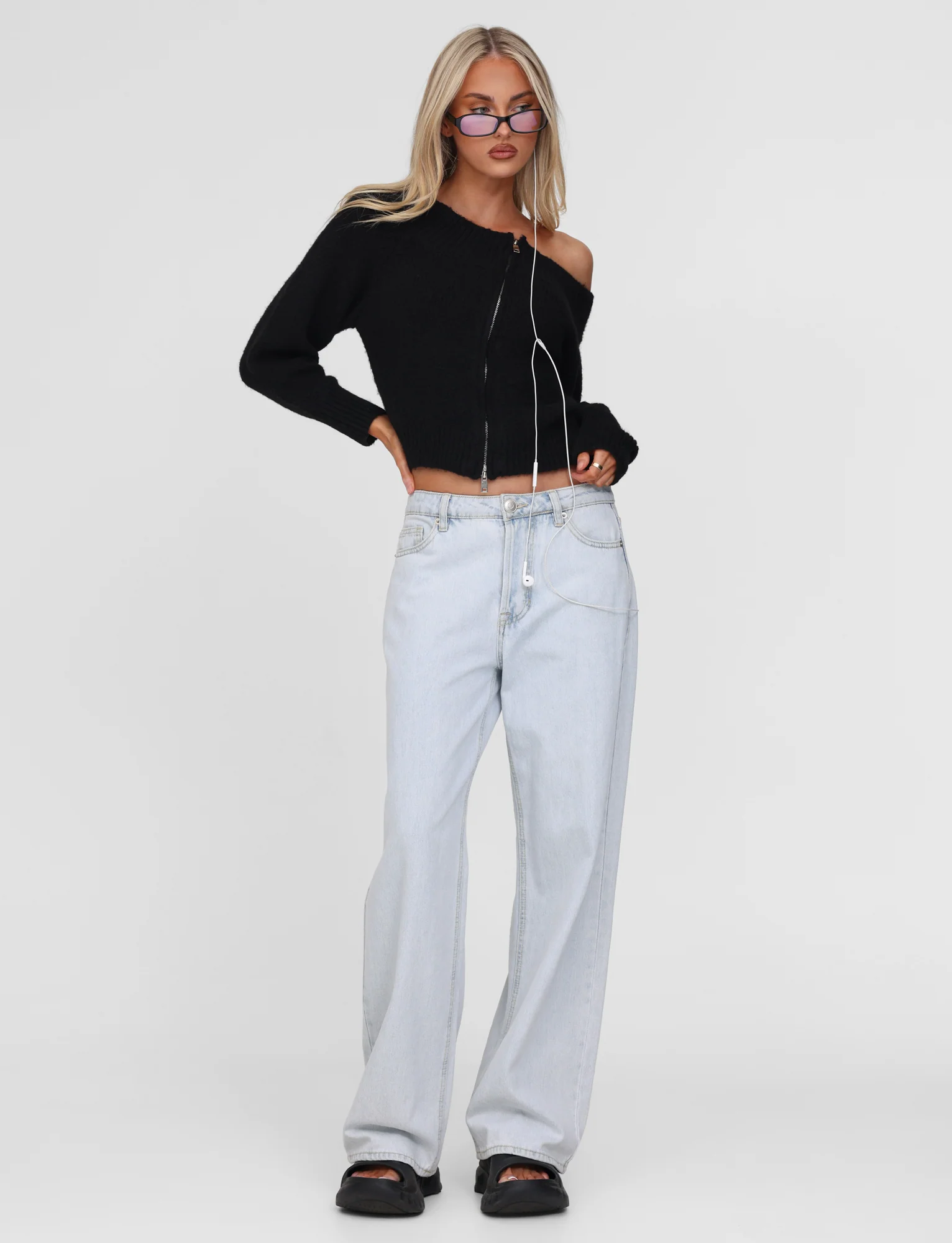 LUNETTE JUMPER  - BLACK - Stylemaxs