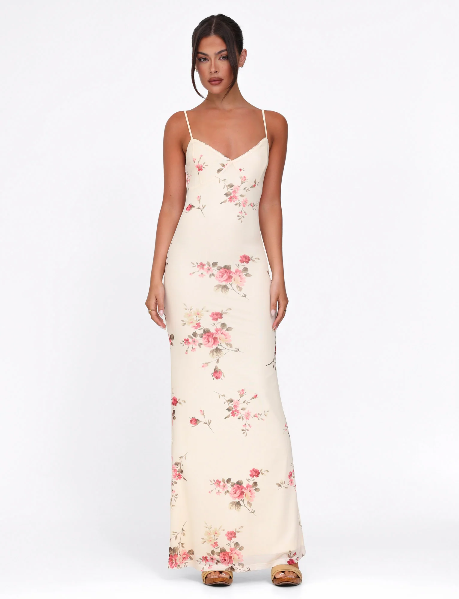 JULIANNA DRESS - YELLOW : MACRO FLORAL : POP FLORAL - Stylemaxs