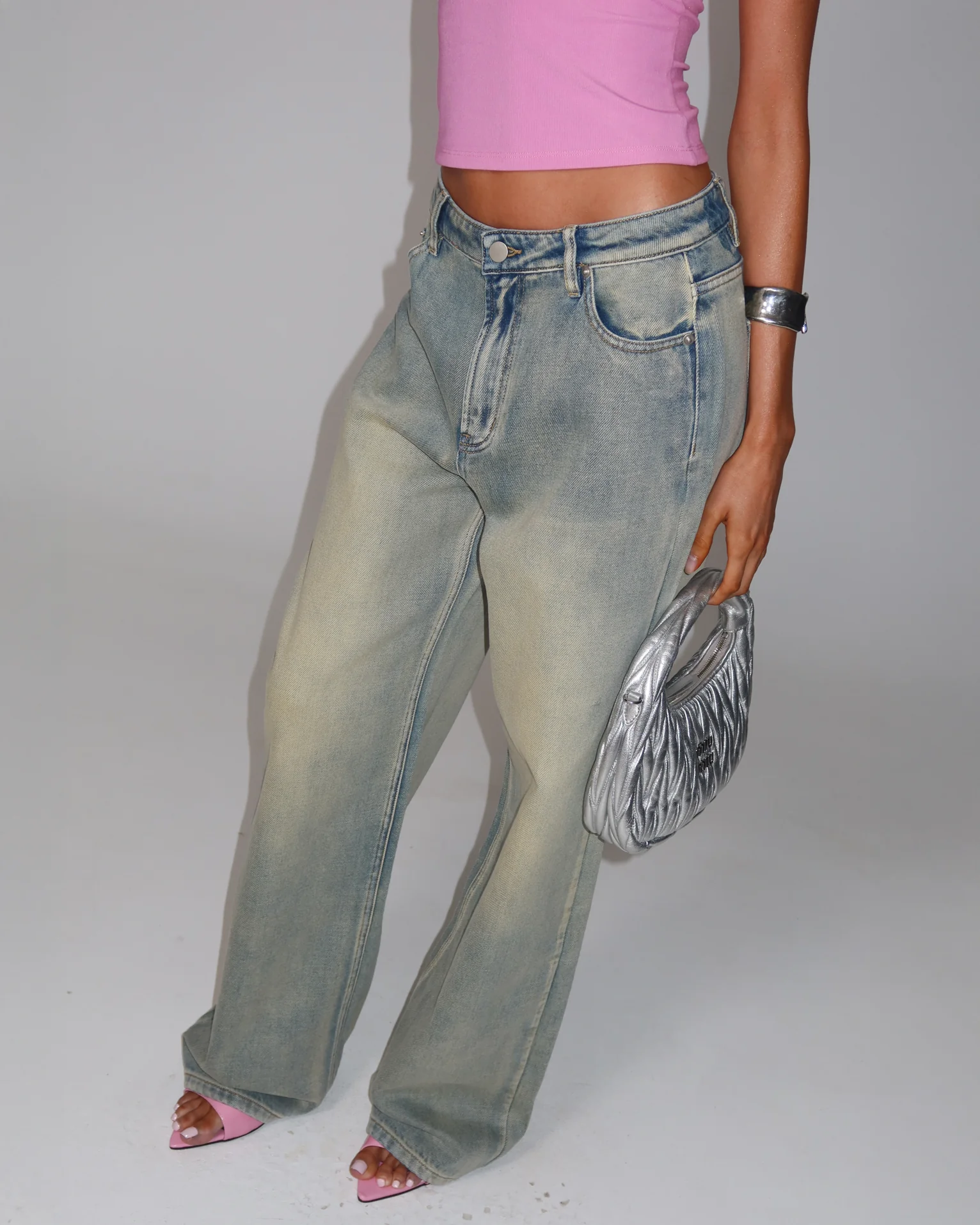 ZANTHE JEAN - GREY WASH - Stylemaxs