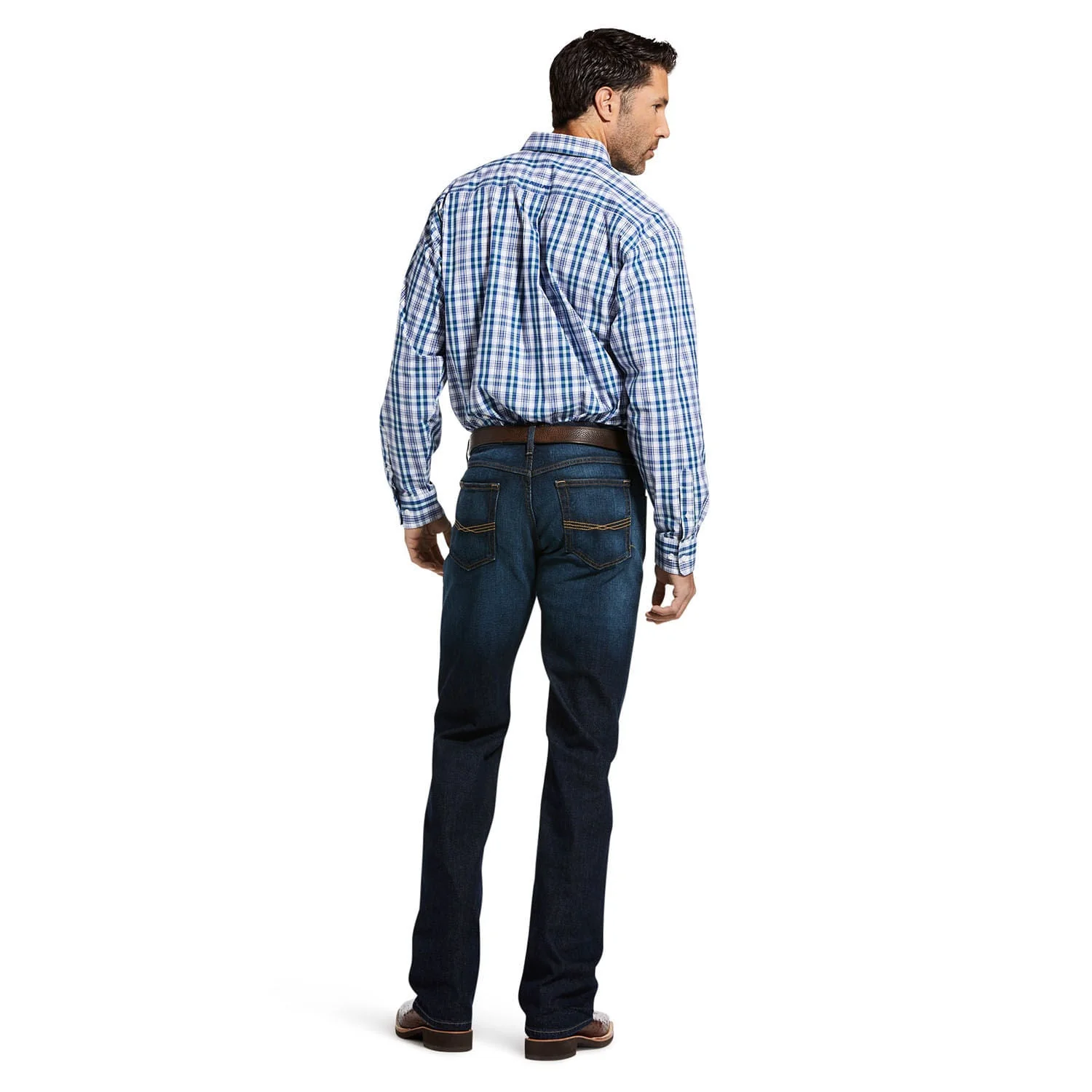 Ariat Men's M5 Slim Stretchy Legacy Stackable Straight Leg Jean - Stylemaxs