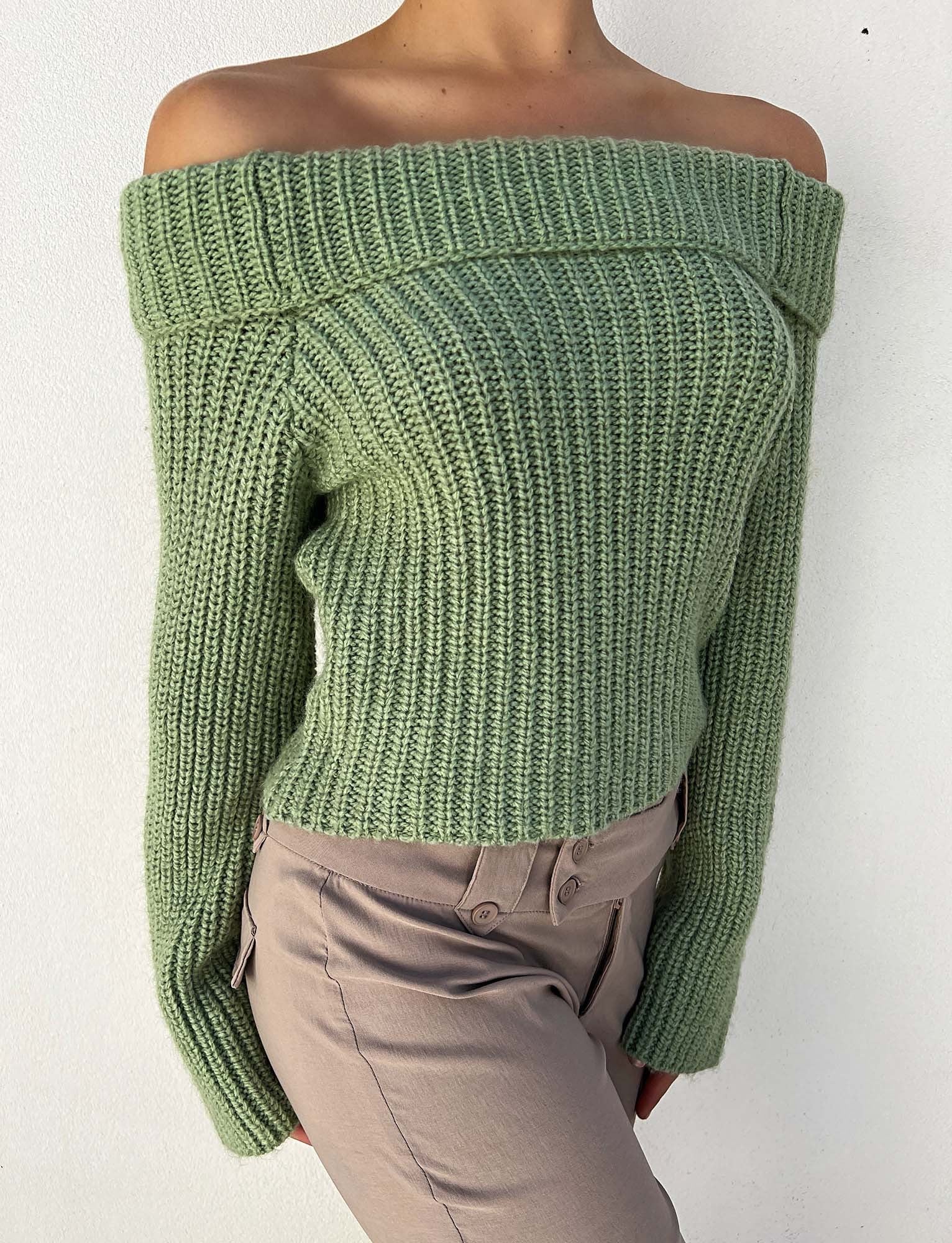 ASHLYN JUMPER - GREEN - Stylemaxs