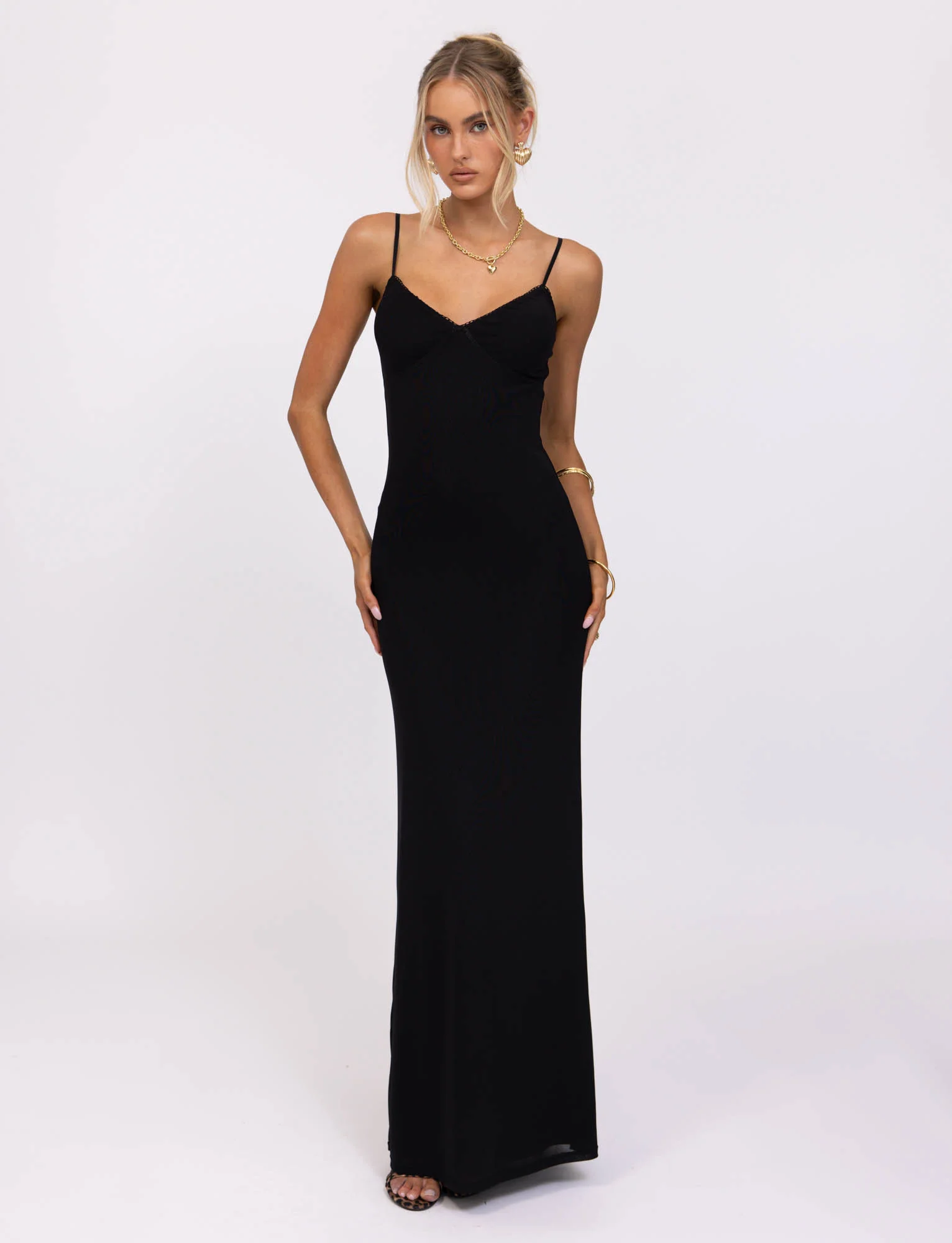 JULIANNA DRESS - BLACK - Stylemaxs