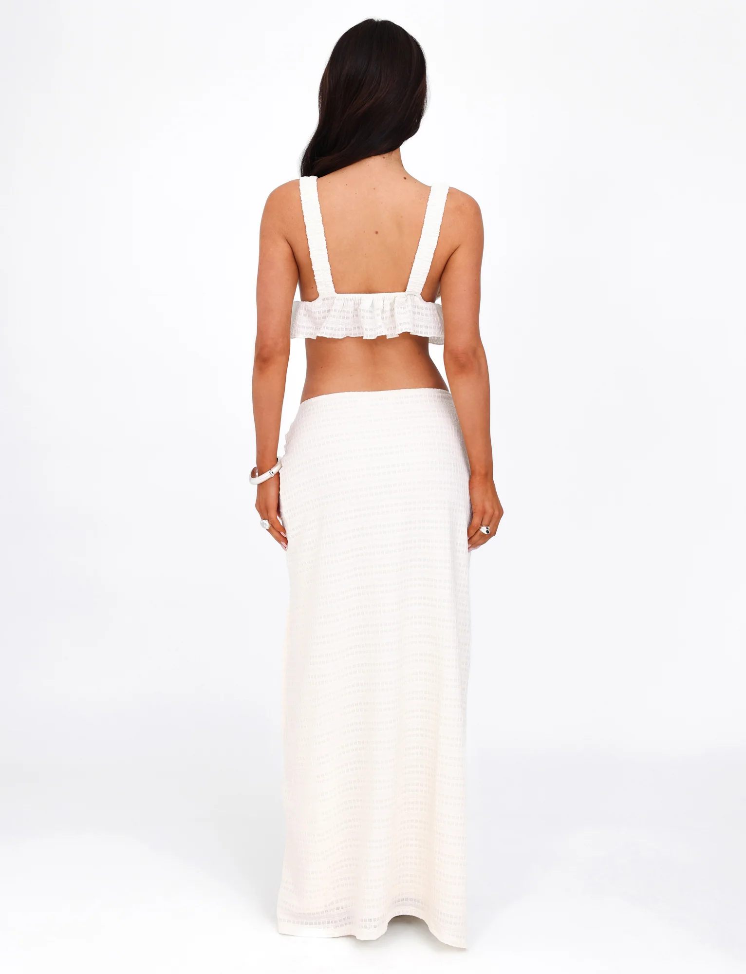 ALDRIDGE SKIRT - WHITE - Stylemaxs