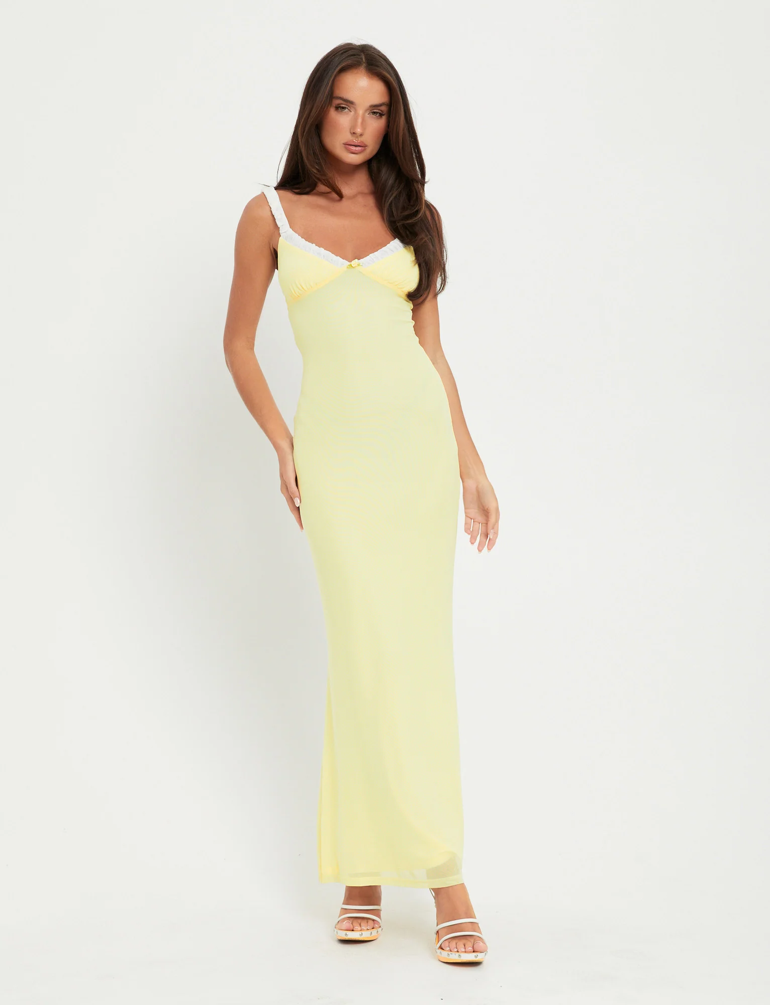 AMARAN DRESS - YELLOW : LEMON - Stylemaxs