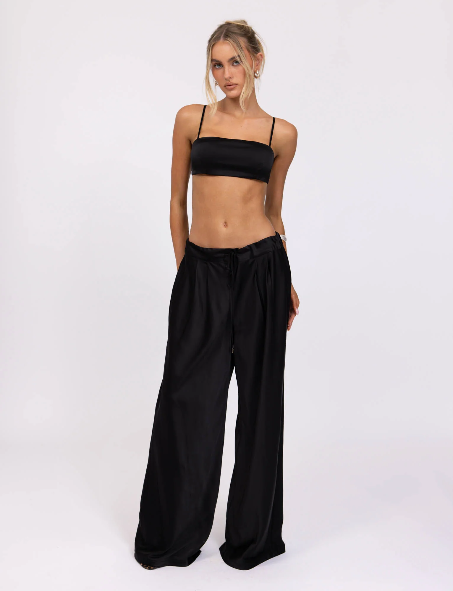 ALINA PANT - BLACK - Stylemaxs