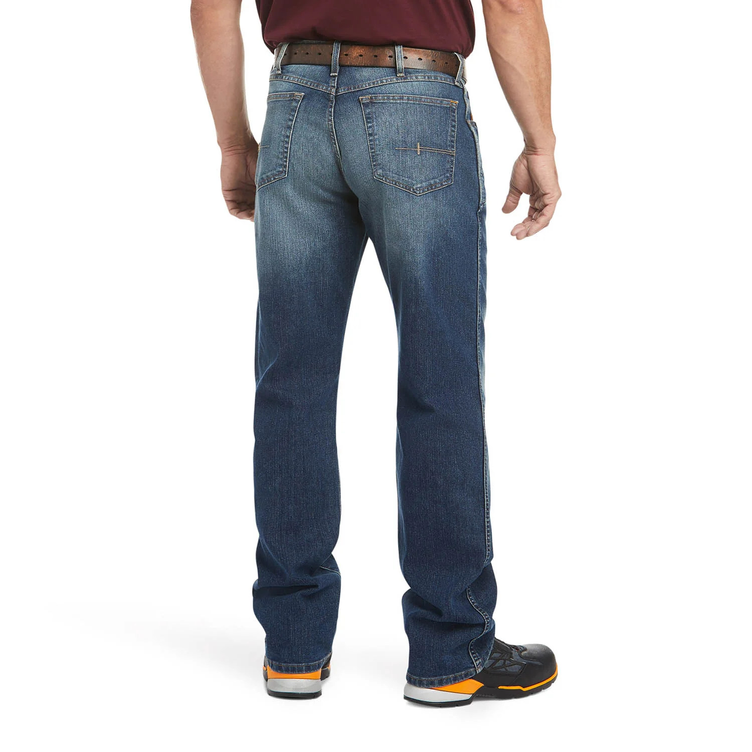 Ariat Men's Rebar M3 Loose DuraStretch Basic Stackable Straight Leg Jean - Stylemaxs