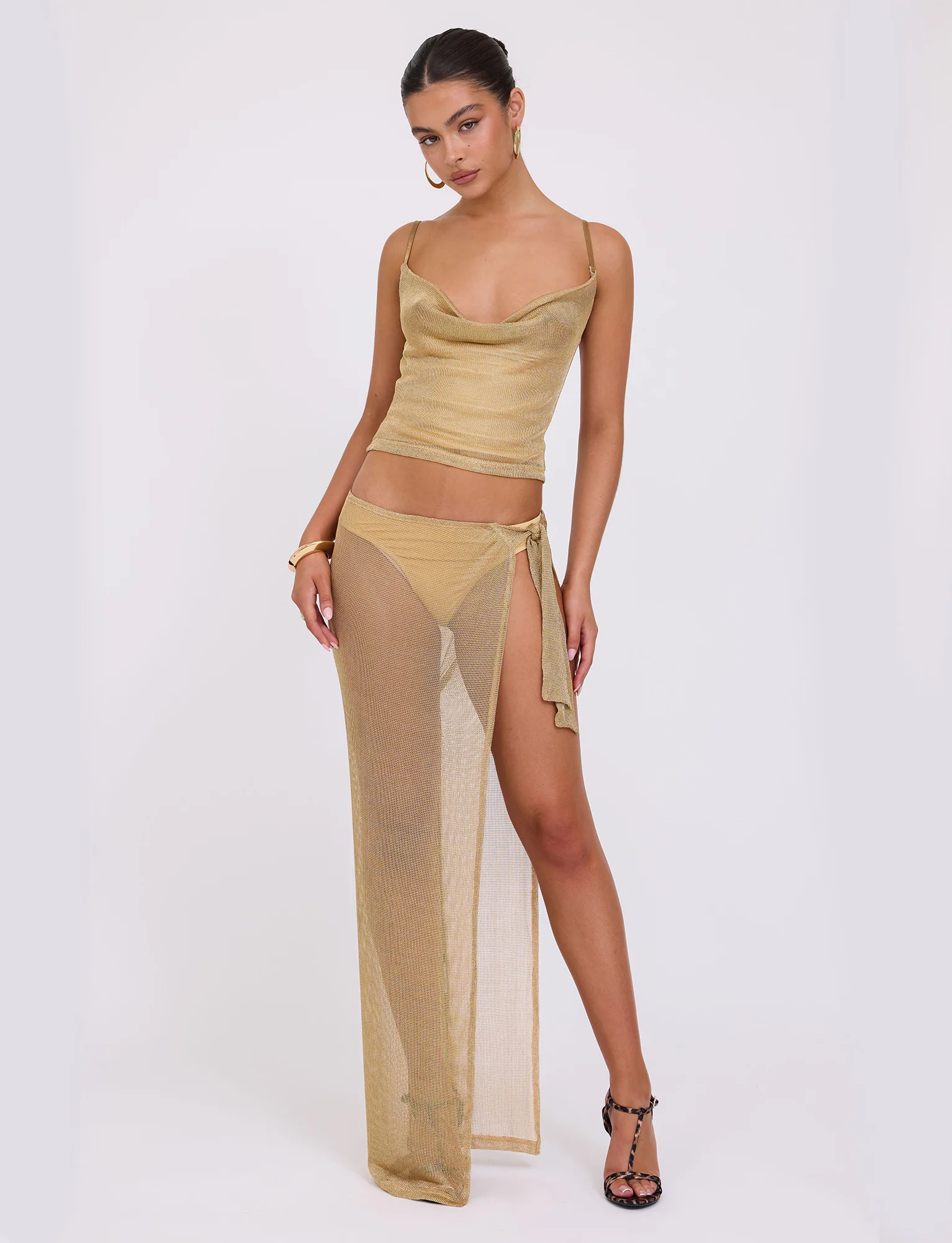WYNNE TOP - GOLD - Stylemaxs